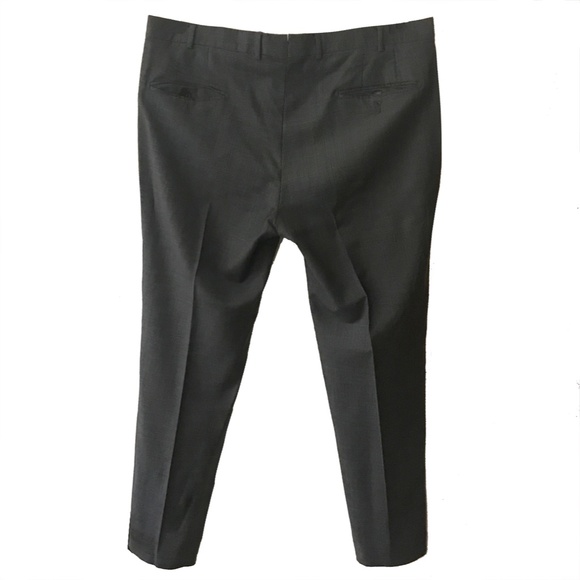 MASSIMO DUTTI HOUNDSTOOTH 100% WOOL SUIT SIZE 46/38 - Picture 12 of 16